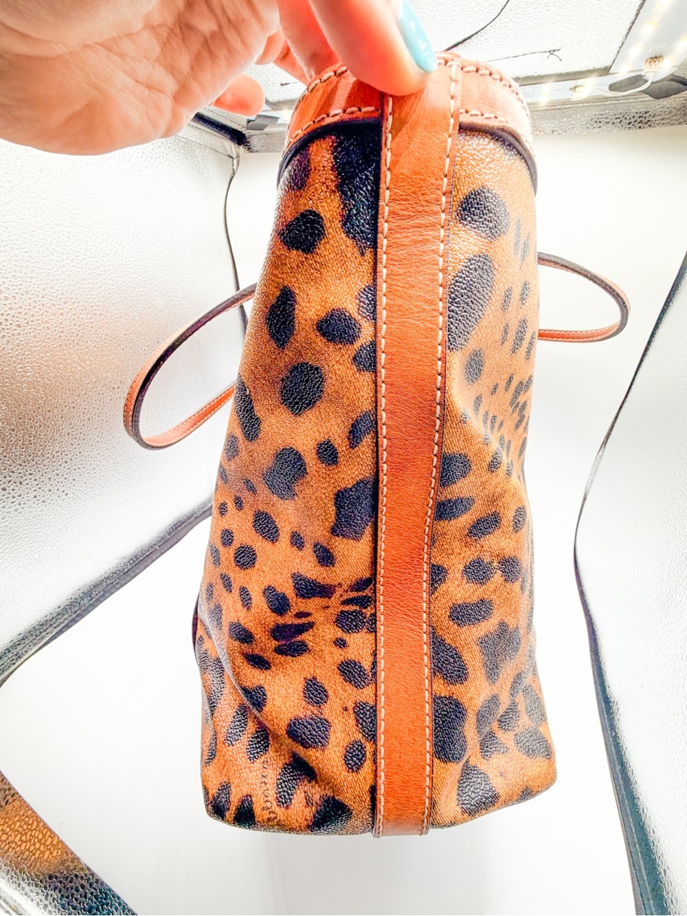 Dolce & Gabbana Leopard Print Tote - Brown and Black